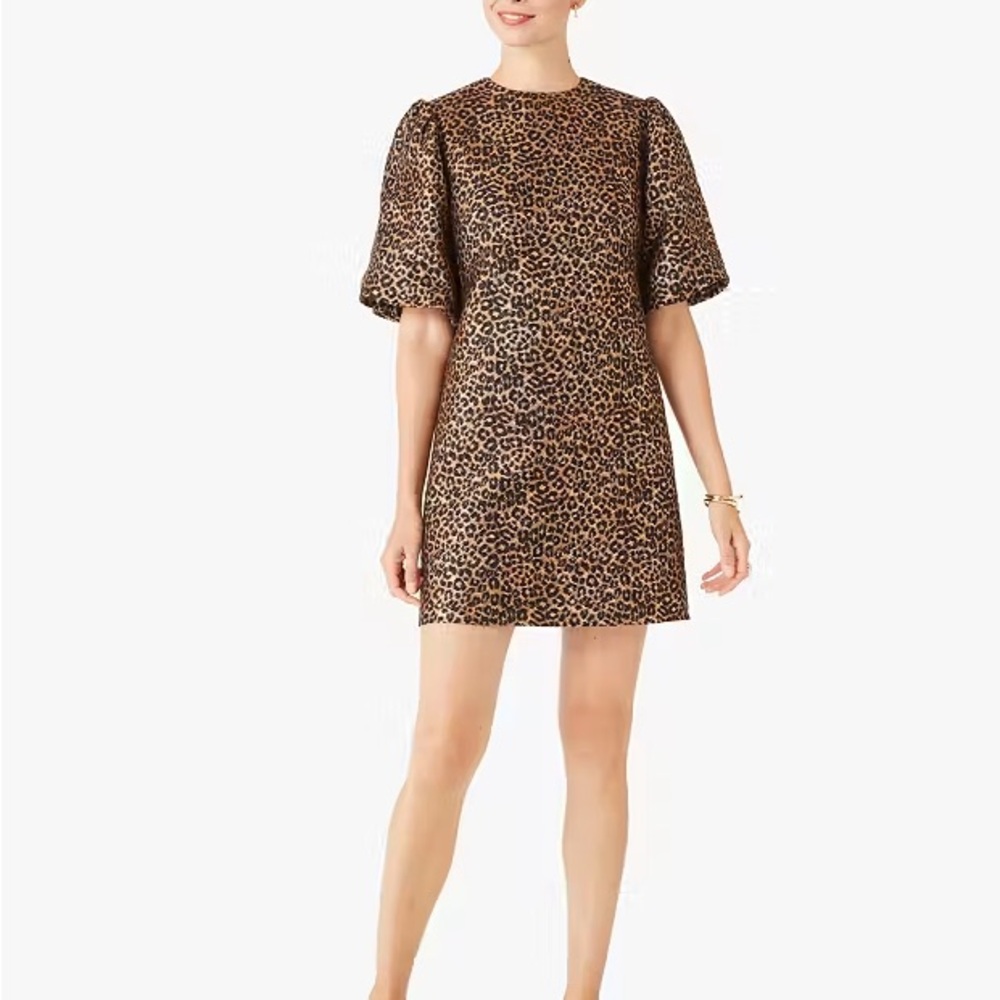 Kate Spade Leopard Taxi Dress